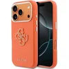 Image de Guess PU Resin Logo Backcover - Geschikt voor iPhone 17 Pro - Oranje