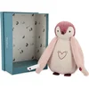 Image de Kaloo Complices   Knuffel - Lampje - Pinguin - Kleur roze