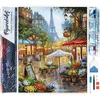 Image de Figured'Art Diamond Painting set Volwassenen 40x50 cm Bloemist in Spanje - 5D DIY Art full drill vierkante diamant - Opgerold canvas