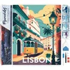 Image de Figured'Art Diamond Painting set Volwassenen 40x50 cm Reisposter Lissabon - 5D DIY Art full drill vierkante diamant - Opgerold canvas
