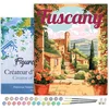 Image de Figured'Art Schilderen op Nummer Volwassenen - Toscane in Bloei - 40x50cm