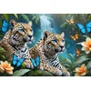 Image de Alipson Puzzle legpuzzel Two Leopards - 1000 stukjes - kleurrijk speelgoed.