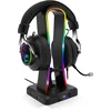 Image de Spirit of Gamer Headset Stand   Headphone Stand   Headset Houder   LED   4 USB-Poorten   Zwart