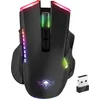 Image de Spirit of Gamer Gaming Muis   Muis   Muis Draadloos   8 Knoppen   RGB   4800 DPI   Zwart