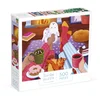 Image de Janod - Kidult puzzel - Avond bij het haardvuur - 500 Stukjes