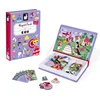 Image de Janod Magnetibook - Prinsessen - Magneetboek Speelset Inclusief 55 Magneten En 7 Voorbeeldkaarten - Geschikt vanaf 3 Jaar