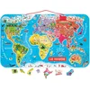 Image de Janod Puzzel Magneet Wereld