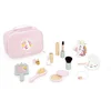 Image de Janod Unicorn - Beauty Case - Set Van 10 Houten Make-Up Accessoires Om Jezelf Op Te Maken - Mooie Etui Met Rits Om Alles In Op Te Bergen - Geschikt Vanaf 3 Jaar