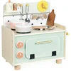 Image de Janod Shiny Grandma - Kleine Houten Speelkeuken   Inclusief 11 Accessoires   Perfect Voor Kleine Koks - Gemaakt Van FSC® Gecertificeerd Hout   Geïnspireerd Op Oma's Keuken - Vanaf 3 Jaar