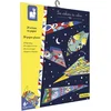 Image de Janod Les Ateliers Du Calme - Papieren Vliegtuigjes - Knutselpakket - De Set Bevat: 20 Geïllustreerde Vellen Papier, 1 Lanceerinrichting En Een Elastiek - Geschikt Vanaf 6 Jaar