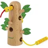 Image de Janod Tropik - Rijgspel Boom - Help De Slang Om De Top Van De Boom Te Bereiken! - Deze Boom Stimuleert De Concentratie En Ontwikkelt De Fijne Motoriek - Geschikt Vanaf 3 Jaar