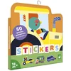 Image de Janod - Stickerboek - Voertuigen - 50 stickers