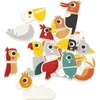 Image de Janod - Magneetset Mix en Match Vogels - 24 Magneten - Geschikt Vanaf 2 Jaar