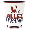 Image de SUD TRADING - 6 Frankrijk bekers Allez la France