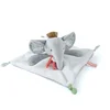 Image de Doudou et Compagnie - Knuffeldoekje - Olifant - Grijs - 25 cm - 0m+