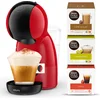 Image de Krups NESCAFÉ Dolce Gusto Piccolo XS KP1A35 - Inclusief Try Out Multi Pack Voor 40 Kopjes - Rood/Zwart