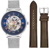 Image de Pierre Lannier 391C168 Horloge - Staal - Zilverkleurig - Ø 42 mm