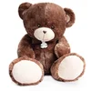 Image de Pluche Beer - Ours Bellydou - Bruin (90cm)