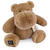 Image de Pluche Hippo Lichtbruin (25cm)
