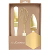 Image de ScrapCooking Spatel, Garde en Taartschep Goud set/3