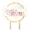 Image de ScrapCooking Cake Topper LED Merry Christmas