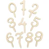 Image de ScrapCooking Houten Cijfers Cake Topper set/10