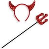 Image de PARTYPRO - Glitterende duivel set voor vrouwen
