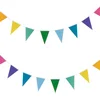 Image de PARTYPRO - Kleine multikleurige vlaggenslinger 2m