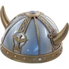 Image de SMIFFY'S - Blauw met gouden vikingshelm kinderen