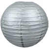 Image de PARTYPRO - Decoratieve zilveren Japanse papieren lantaarn 35 cm