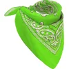 Image de PARTYPRO - Fluo groene bandana voor volwassenen