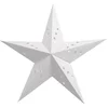 Image de PARTYPRO - Witte sterrenlantaarn 30 cm van kartonpapier