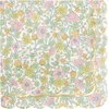 Image de PARTYPRO - 16 Geschulpte Servetten van Shabby Gouden Papier 33 x 33 cm met Bloemen