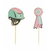 Image de PARTYPRO - 10 Houten Cocktailprikkers Paardensport