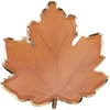 Image de PARTYPRO - 8 herfstblad kartonnen borden 23 cm met gouden rand