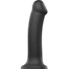 Image de Strap-On-Me - Semi-Realistische Dildo met Zuignap - Zwart - Maat XL