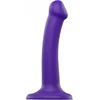 Image de Strap-On-Me Semi-Realistische Dildo met zuignap - paars - maat S