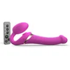 Image de Strap-On-Me - Strapless Strap-on Vibrator Met Luchtdruk Stimulatie - Roze - Maat M