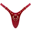 Image de Strap-On-Me - Fabulous - Kunstleren Strapon Harnas - Passend van XS t/m XXL - Rood Lak