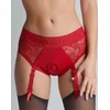 Image de Strap-On-Me - Strapon Harnas Lingerie - Diva - Rood - Maat XL
