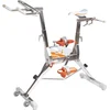 Image de Aquabike - Waterfiets - Aquabike Waterflex WR5 - Ook geschikt voor senioren / minder validen / revalidatie- Verstelbaar - Geschikt voor spierherstel - Gemakkelijk uit het water te halen - Oranje/Wit - 122cmx55cmx153cm