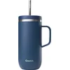 Image de Qwetch - Cold Cup isotherm met handvat - Matt Blauw - 600ml