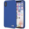 Image de iPhone Xs/X Backcase hoesje - BMW - Effen Blauw - Silicone