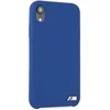Image de Backcase hoesje - BMW - Effen Blauw - Silicone geschikt voor iPhone XR