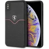 Image de Ferrari Perforated Back Case - Geschikt voor Apple iPhone XS Max (6.5") - Zwart