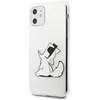 Image de Print hoesje van Karl Lagerfeld - Backcover - iPhone 11 - KLHCN61CFNRC - Choupette