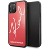 Image de Karl Lagerfeld - iPhone 11 Pro Max Hoesje - Glitter - Czerwone - Luxe