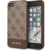 Image de iPhone SE (2020)/8/7/6s/6 Backcase hoesje - Guess - Effen Bruin - Kunstleer