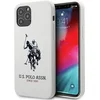 Image de Bescherming US Polo iPhone 12/12 Pro 6,1" White Silicone Collection