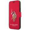 Image de U.S. Polo Assn. Polo Embroidery - Rood Hoesje - iPhone 12 - Elegant Design